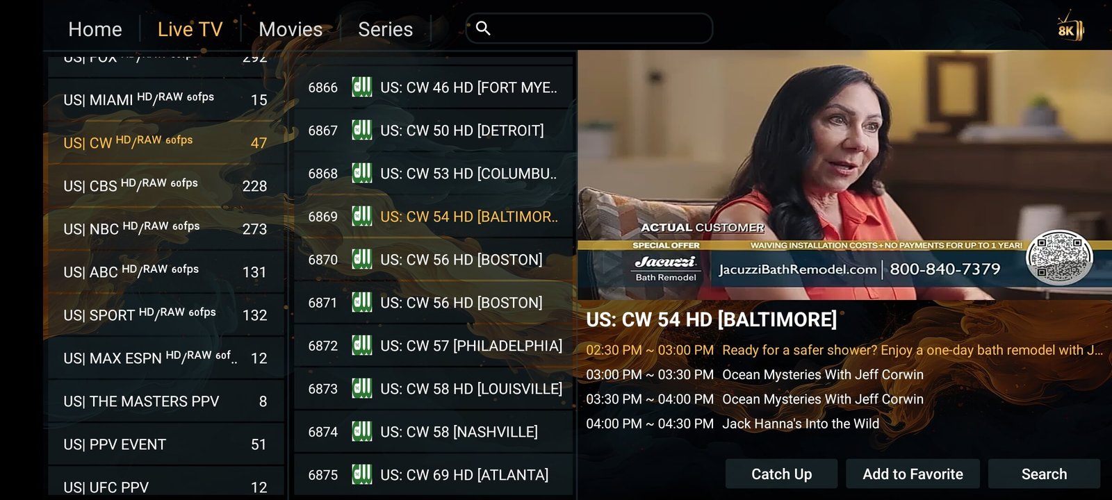 8k iptv